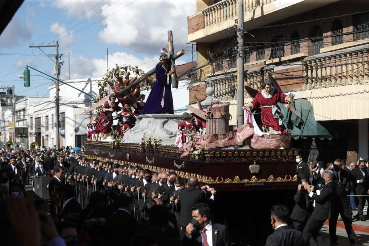 Fotogalería: Jesús Nazareno de los Milagros recorre la zona 1 de la capital en el primer Jueves de Cuaresma
