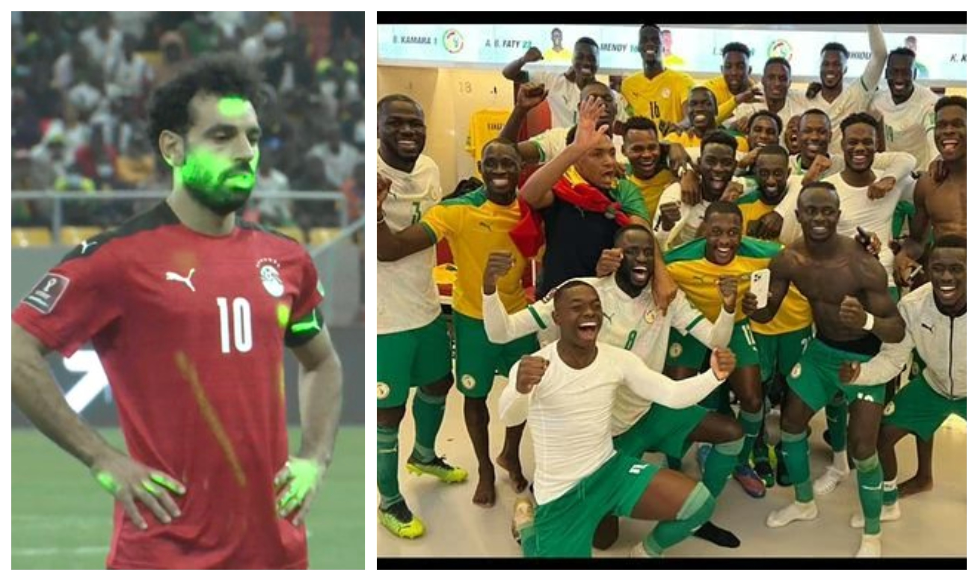 Senegal vence a Egipto y deja sin Mundial a Salah. (Foto Redes).
