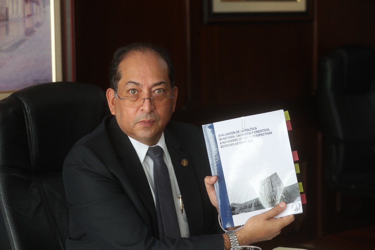 Sergio Recinos presidente del Banco de Guatemala
