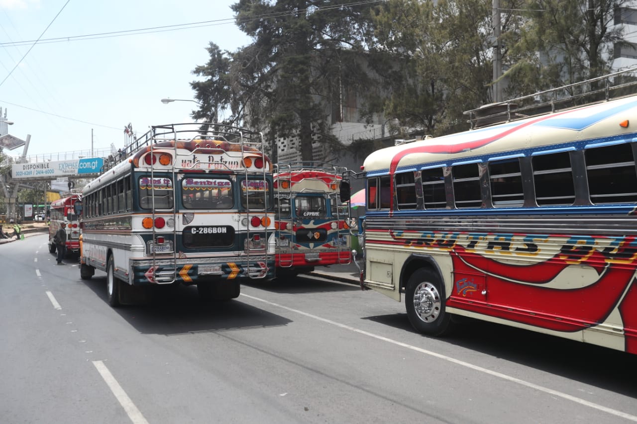 Mantendrán tarifas de transporte extraurbano en Guatemala