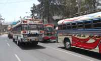 Mantendrán tarifas de transporte extraurbano en Guatemala