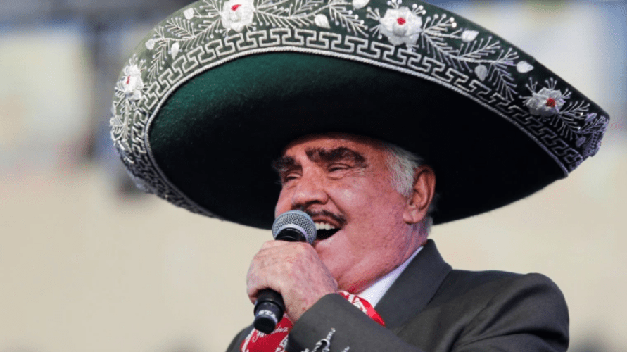 Vicente Fernández parte del listado de los 200 mejores cantantes de todos los tiempos.  (Foto Prensa Libre: Hemeroteca PL)