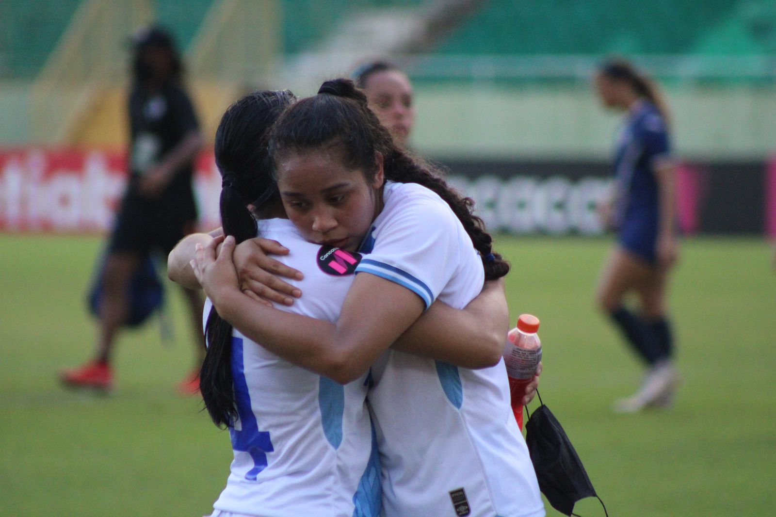 La Selección femenina cayó contra Puerto Rico, en la ronda de cuartos de final del Premundial en República Dominicana. (Foto Fedefut).