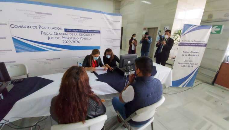 Se presentaron 33 tachas se presentaron en contra de 8 aspirantes a fiscal general. (Foto: Prensa Libre. Guatemala Visible)