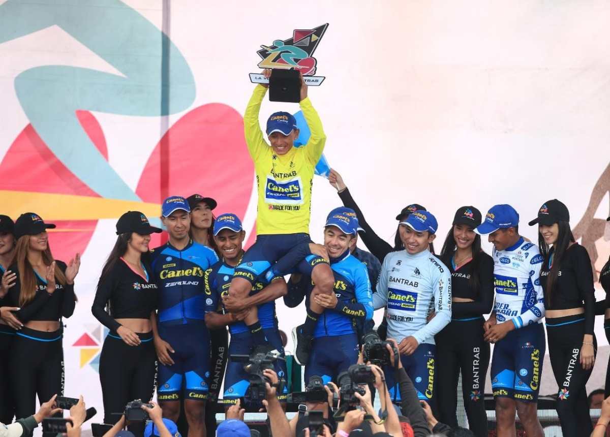 Heiner Parra se corona campeón en la última etapa de la Vuelta Bantrab