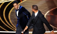 Will Smith y Chris Rock protagonizaron uno de los incidentes más polémicos en la historia de los Premios Óscar.(Foto Prensa Libre AFP)