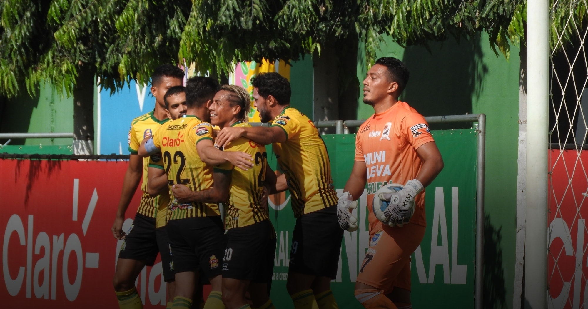 Guastatoya festejó este miércoles en su casa. (Foto Prensa Libre: CD Guastatoya)