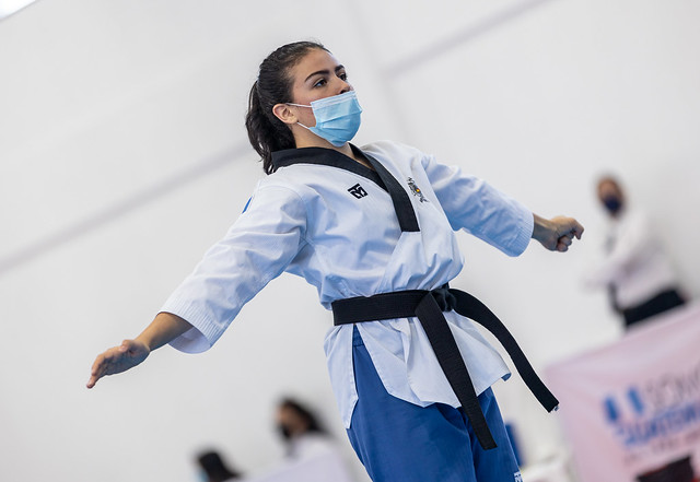 Alejandra Higueros: la guatemalteca que está entre las 10 mejores del mundo en esta modalidad del taekwondo
