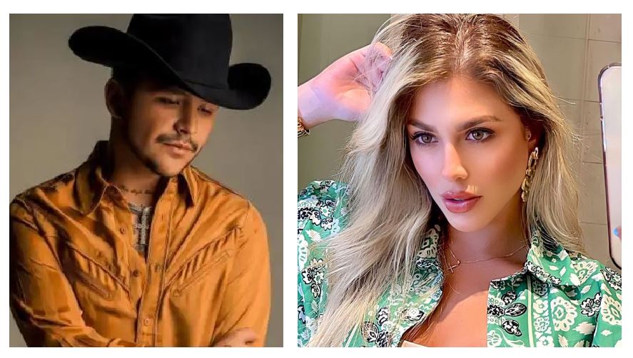 Christian Nodal y Mariana Ríos