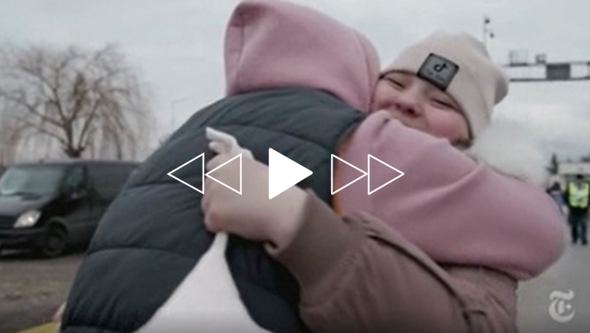 Video | “Lo peor ha quedado atrás”: familias ucranianas se reencuentran en Polonia