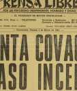 Un incendio masivo redujo a cenizas más de 80 hogares en una finca hace 61 años. (Foto Prensa Libre: Hemeroteca PL)