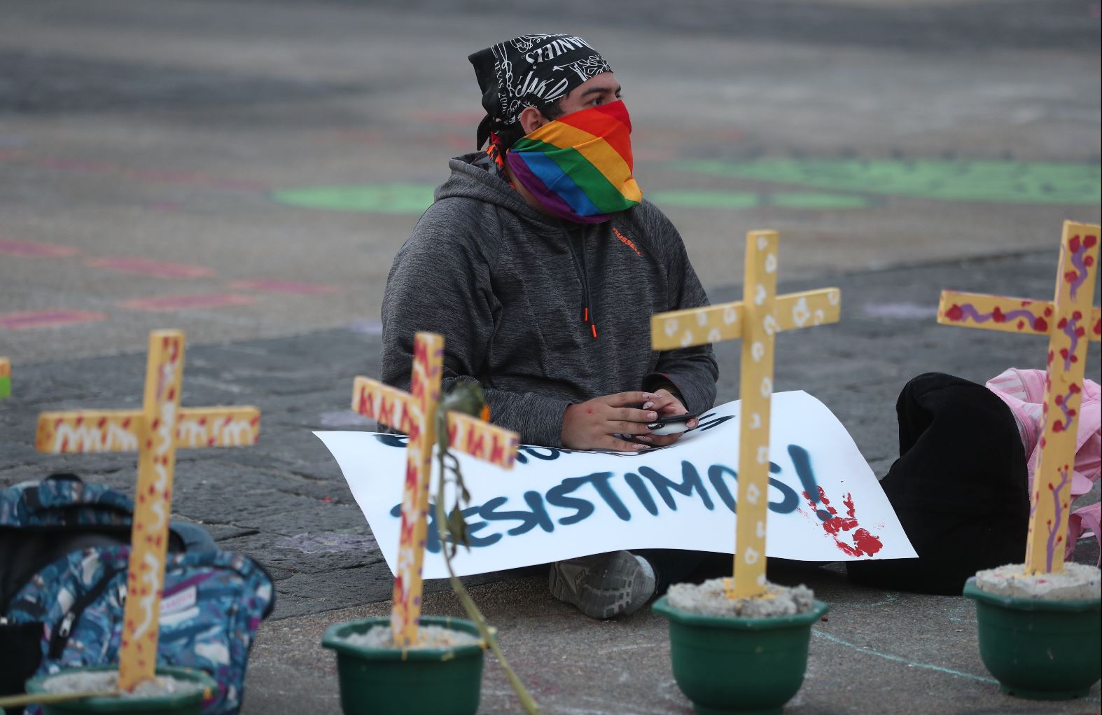 protestas contra ley 5272