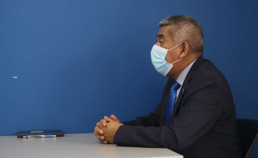 Rafael Curruchiche, jefe de la feci