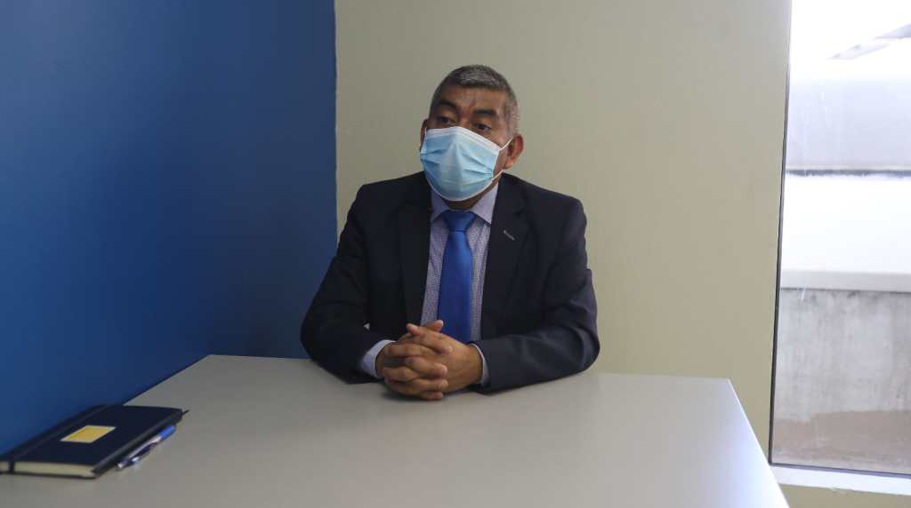 Rafael Curruchiche, jefe de la Feci