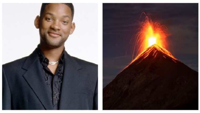 Will Smith destacó el Volcán de Fuego de Guatemala