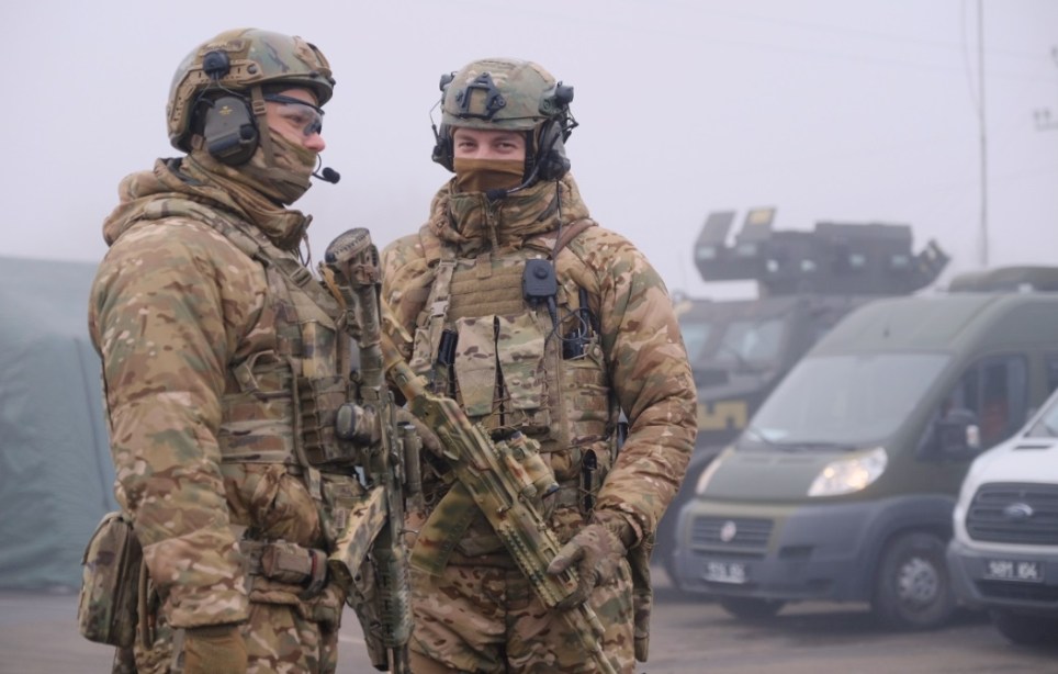Militares ucranianos