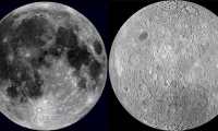 Las mayores diferencias entre la cara visible y la cara oculta de la Luna tienen que ver con la apariencia y la composición química. BROWN UNIVERSITY