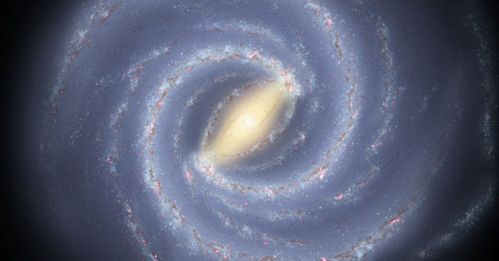 La Vía Láctea, nuestra galaxia. NASA/JPL-CALTECH/R. HURT (SSC/CALTECH)
