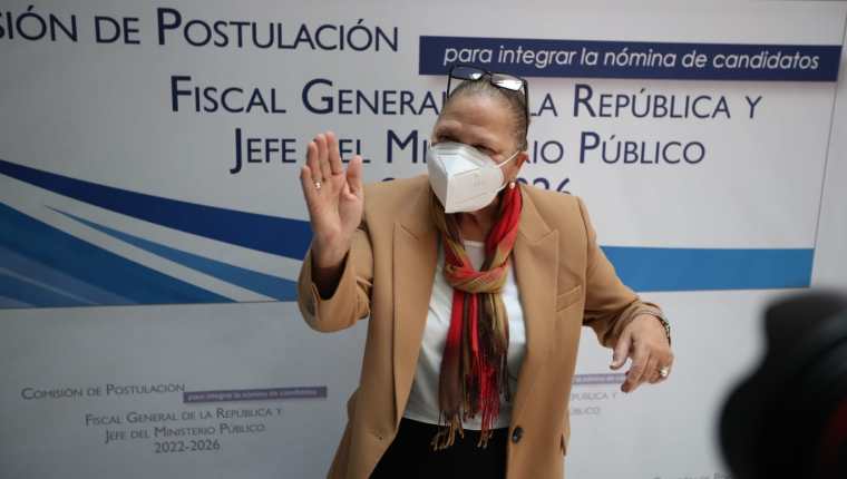 María Consuelo Porras, fiscal general y jefa del Ministerio Público. (Foto Prensa Libre: Carlos Hernández Ovalle)