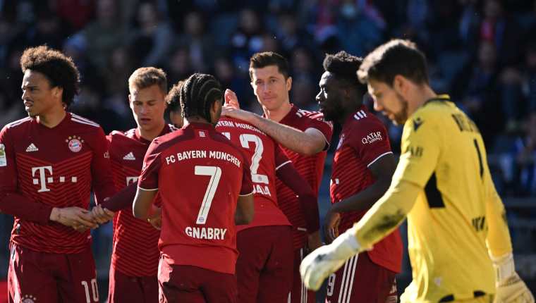 El Bayern podría celebrar su décimo titular consecutivo de Bundesliga. Foto Prensa Libre (AFP)