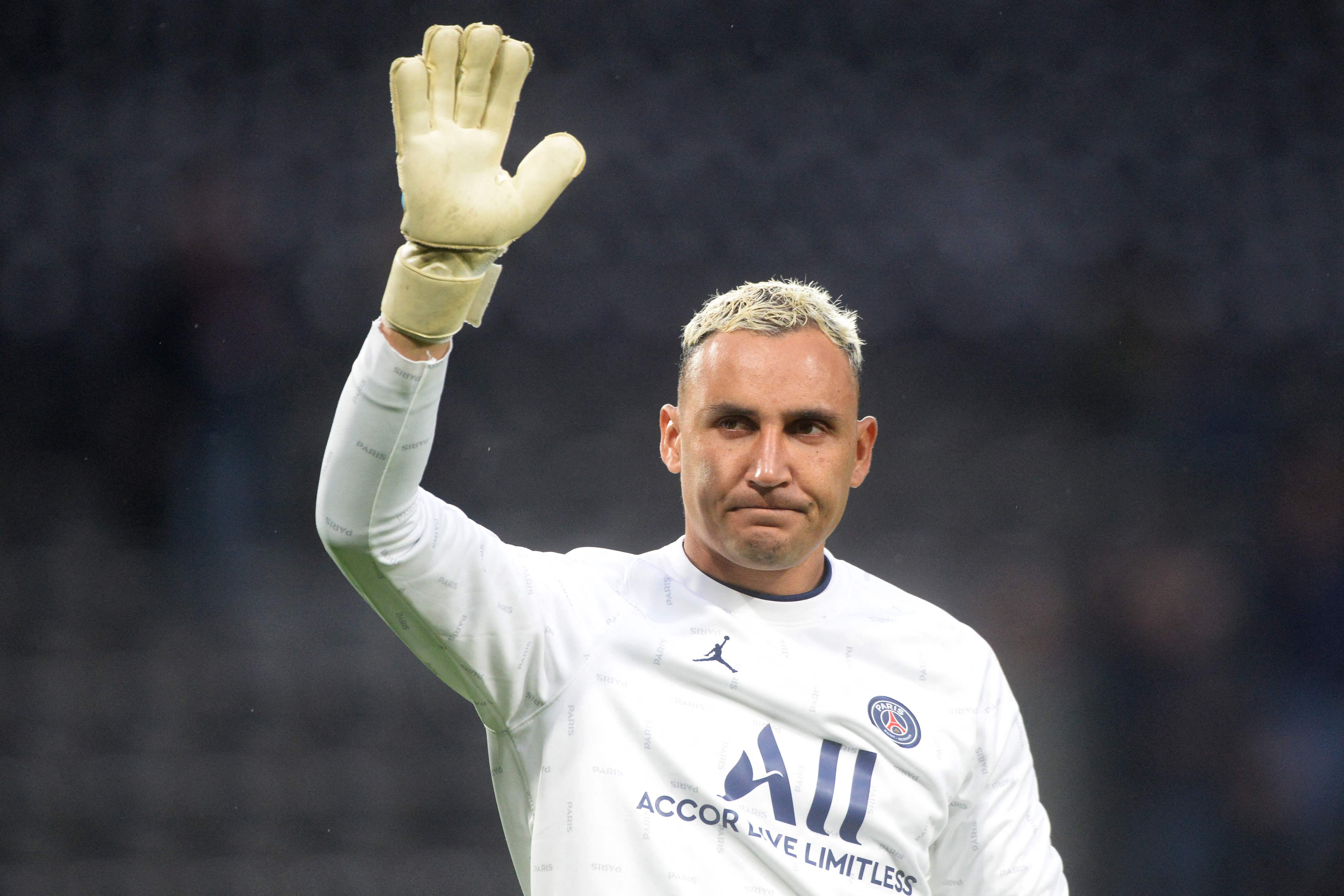 Keylor Navas, guardameta costarricense del PSG. (Foto Prensa Libre: AFP)