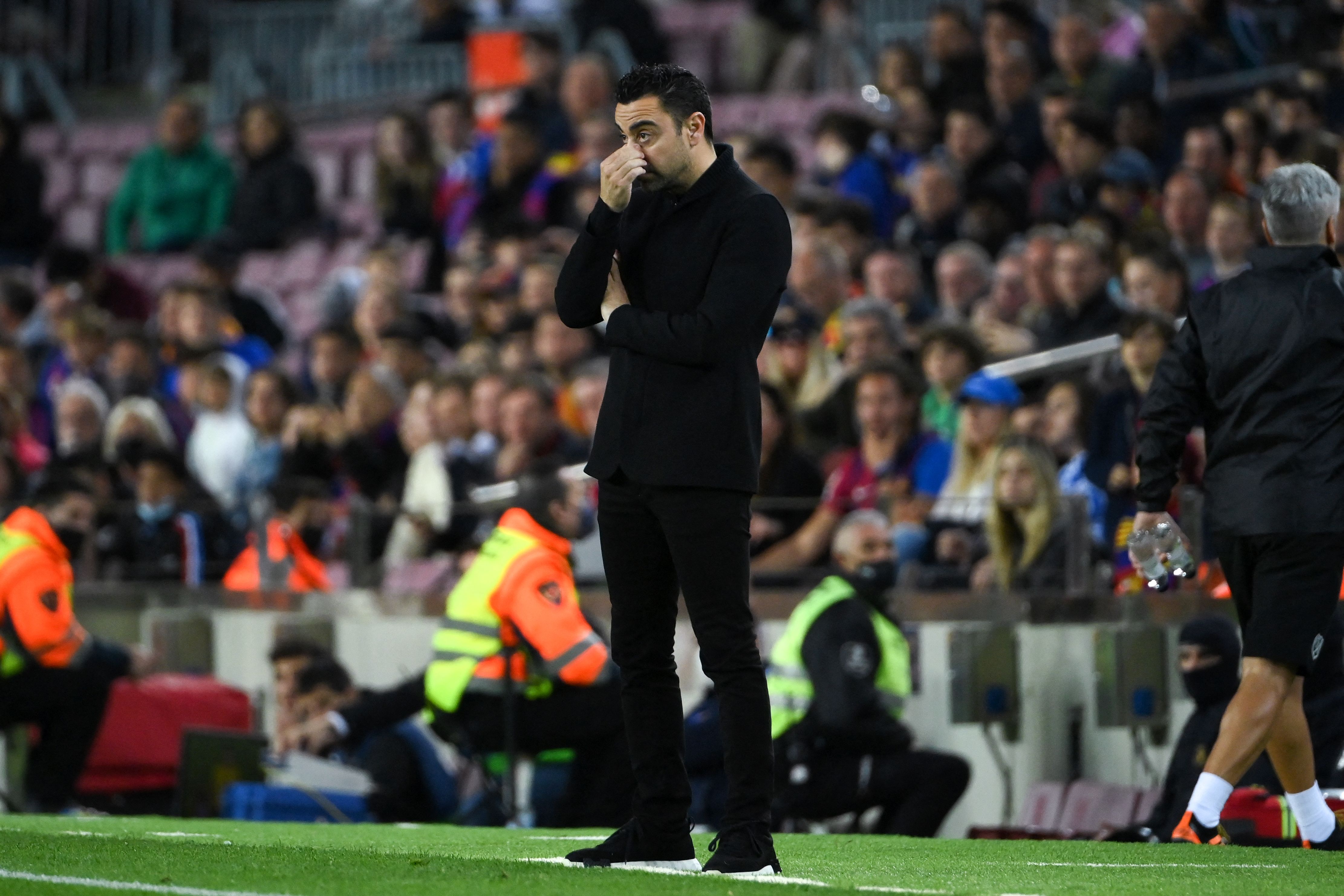 El FC Barcelona sumó una nueva derrota en el Camp Nou. Foto Prensa Libre (AFP)