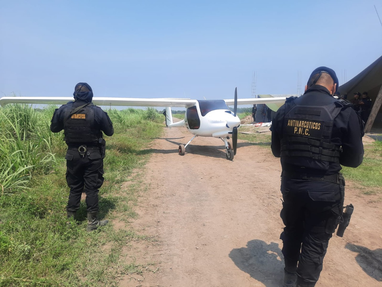 Aeronave hallada en Escuintla