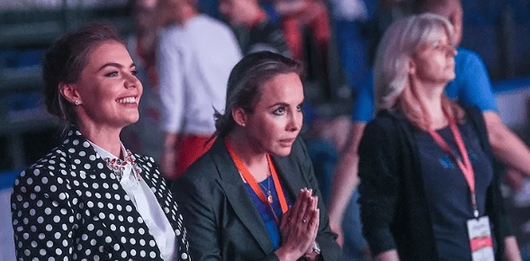 Fotografía de la ex gimnasta, Alina Kabaeva