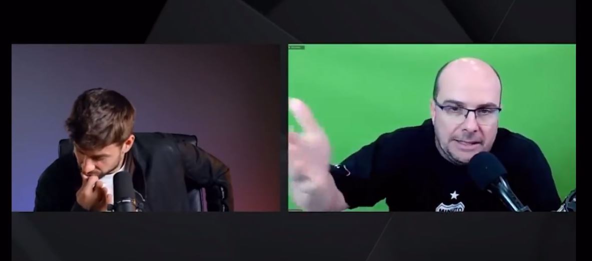 MisterChip y Piqué conversaron en una transmisión en Twitch. (Foto Prensa Libre: Captura video)