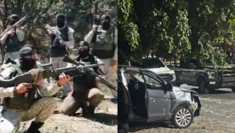 Ola de violencia en Michoacán: enfrentamiento entre sicarios del CJNG y autoridades mexicanas deja al menos nueve muertos