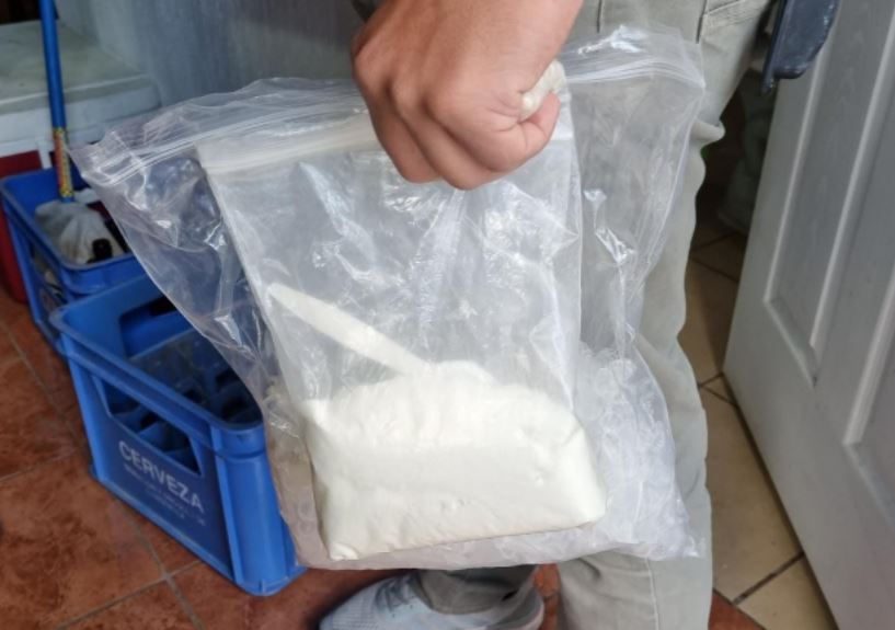 DECOMISO DE DROGA EN LA ZONA 7 DE MIXCO