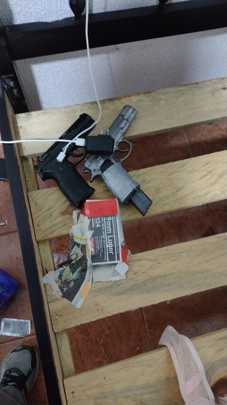 DECOMISO DE ARMAS EN LO DE COY, MIXCO 