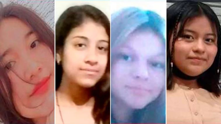 Cuatro jóvenes desaparecieron antes o poco después que Debanhi. (Foto Prensa Libre: Twitter/Infobae)