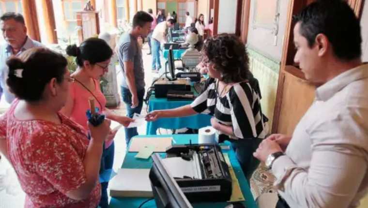 Guatemaltecos necesitan estar empadronados para participar en las elecciones del 2023. (Foto Prensa Libre: Hemeroteca PL) 