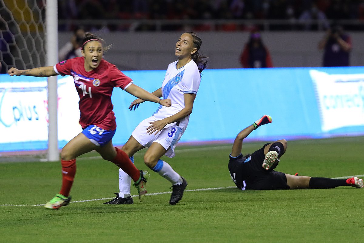 La Selección Femenina de Guatemala se despide del sueño mundialistas al caer por goleada ante Costa Rica