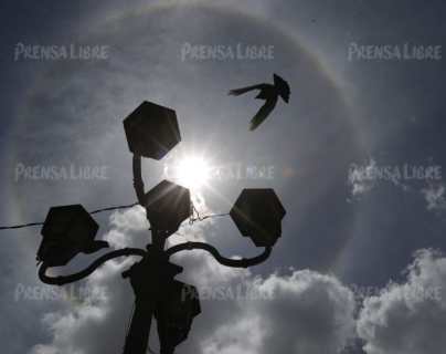 Halo solar: las imágenes y la explicación del Insivumeh del espectáculo natural que sorprende a guatemaltecos