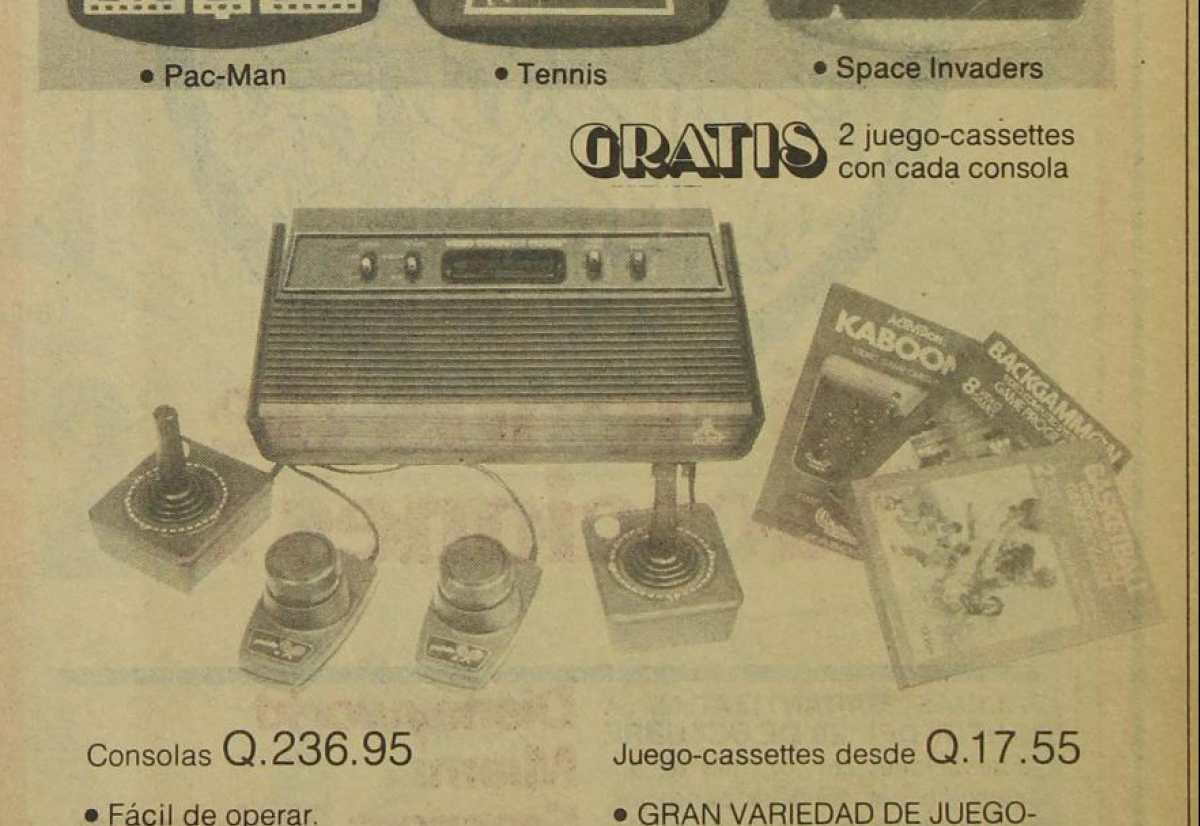 1976: Los videojuegos comienzan a aparecer en Guatemala