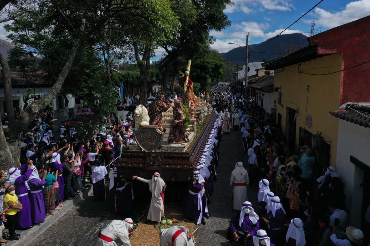 Semana Santa 2022: Más de medio millón de personas llegan a La Antigua Guatemala y activan el turismo después de dos años de restricciones