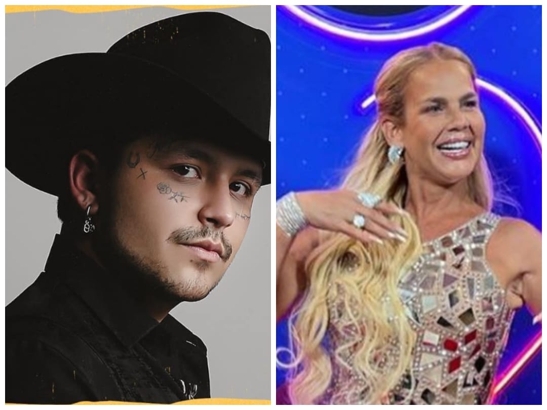 Niurka Marcos hace comentarios sobre tatuajes de Christian Nodal.  (Foto Prensa Libre: FB Nodl y Marcos) 
