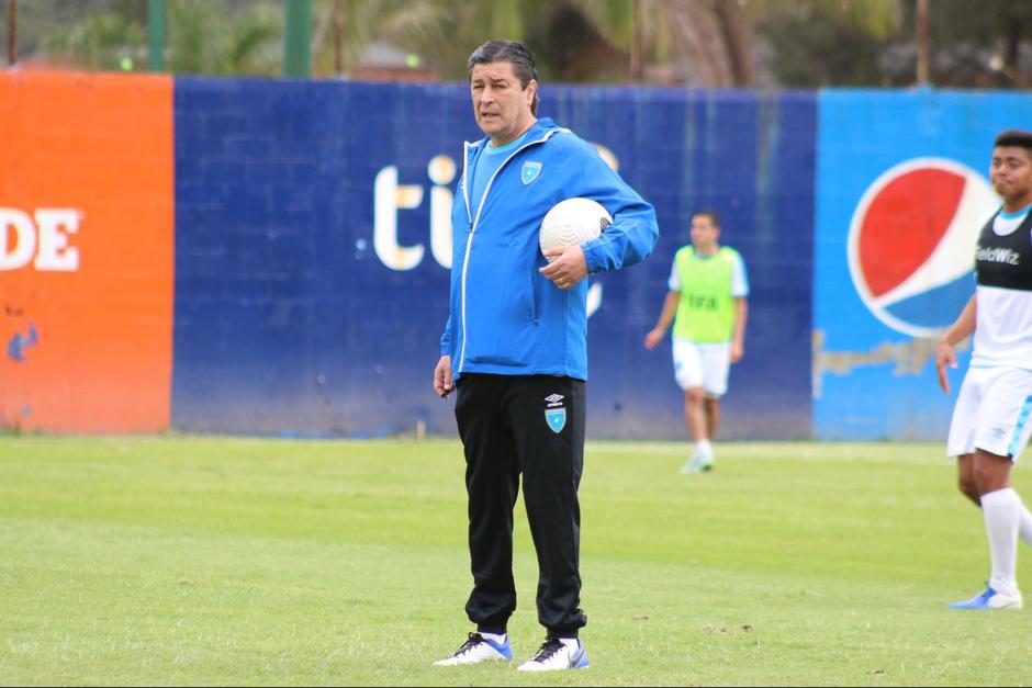 Luis Fernando Tena: “Respetamos a los rivales, no podemos darnos como favoritos” expresó el técnico de la Selección de Guatemala