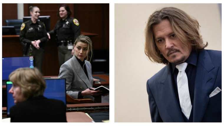 Johnny Depp y Amber Heard vuelven a los tribunales, esta vez en EE. UU. (Foto Prensa Libre: AFP/EFE)
