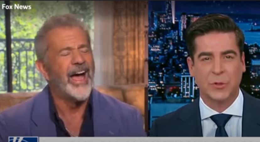 La reacción de Mel Gibson cuando fue interrogado en una entrevista sobre el golpe que Will Smith le dio a Chris Rock