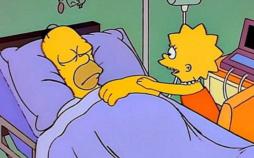 Los Simpson: La curiosa teoría sobre la familia amarilla que asegura que Homero está en coma desde hace más de dos décadas