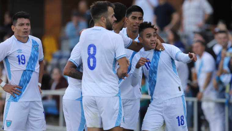 La Selección de Guatemala ganó con goles de José Morales, Oscar Santis y Stheven Robles. Foto Prensa Libre (JA Masters Events)