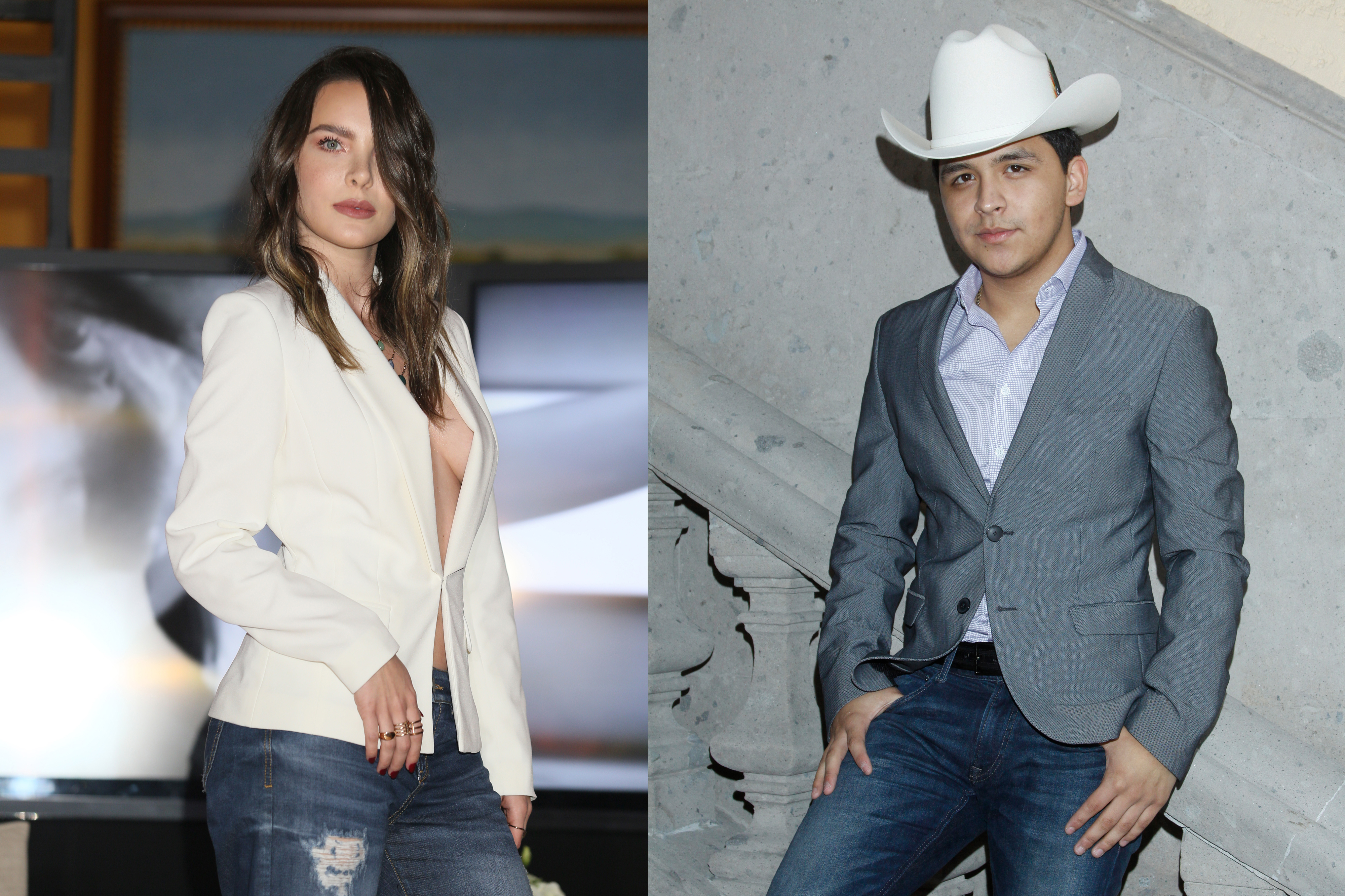 Belinda y Christian Nodal