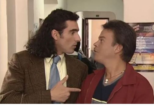 Juan Carlos Arango (derecha) expresó su descontento con Netflix por la retransmisión de "Pedro, el escamoso". (Foto: ellaeonline.com.co)
