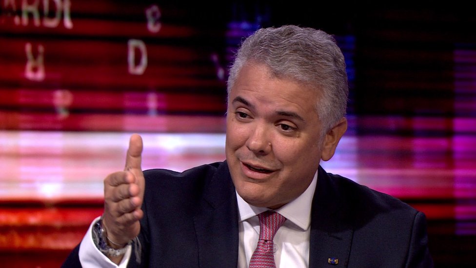 Iván Duque presidente de Colombia
