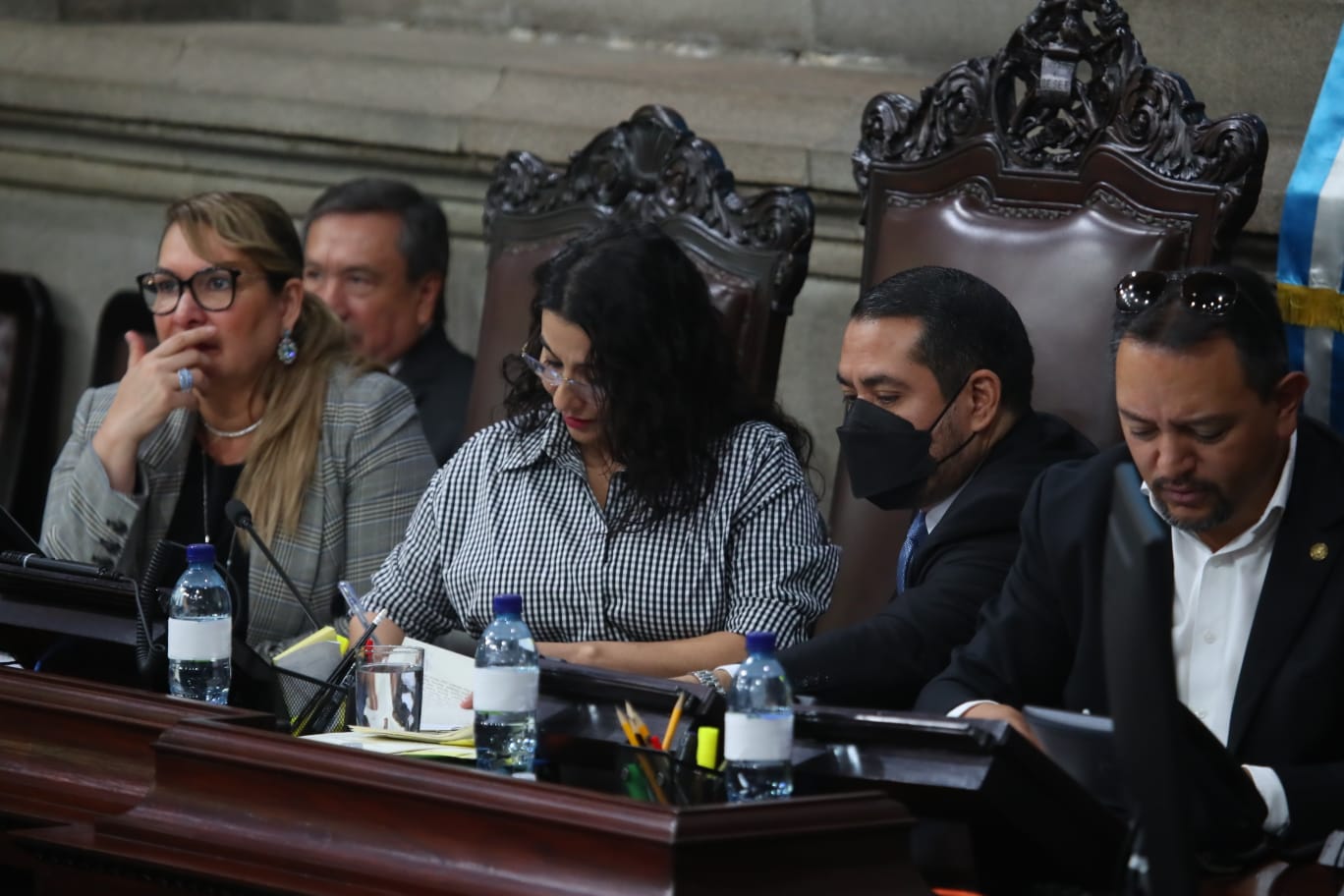 Diputados del Congreso aprobaron una reforma al subsidio a los combustibles. (Foto Prensa Libre: Carlos Hernández) 