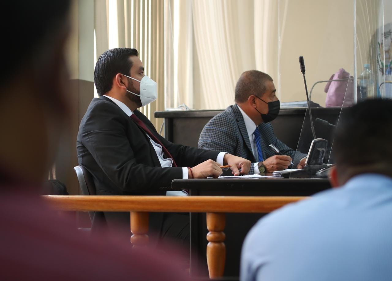 Eduardo Pantaleón, auxiliar fiscal del MP, fue ligado a proceso penal. (Foto Prensa Libre: Carlos Hernández)