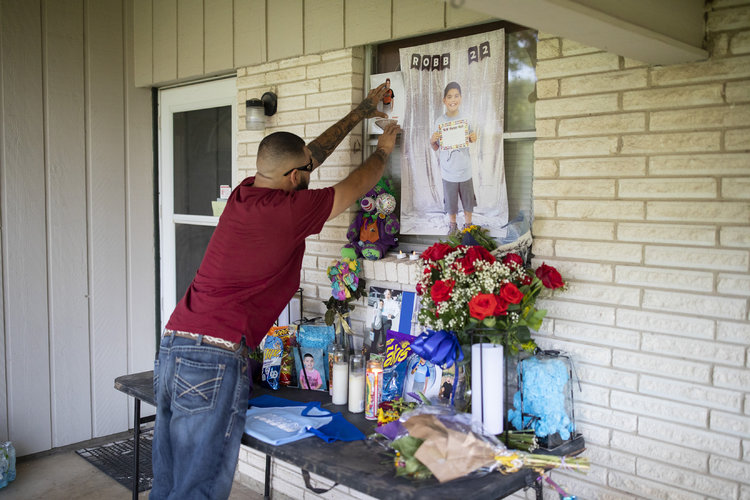 La historia de una familia rota por el tiroteo de Texas: un hijo perdido y una hija salvada
